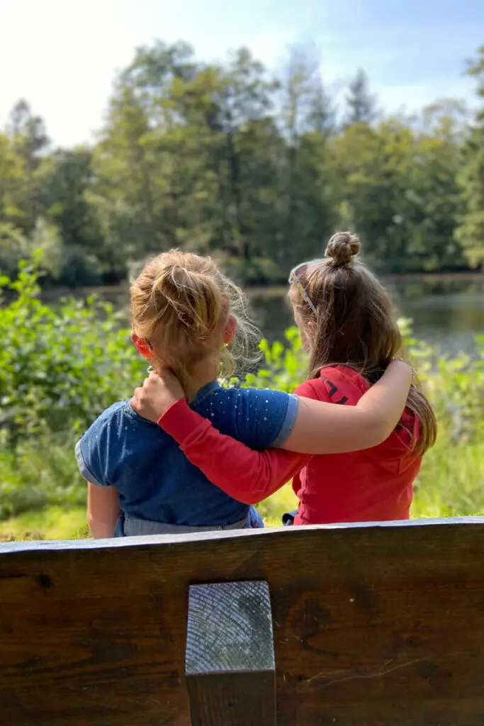 Foto van mijn twee dochters